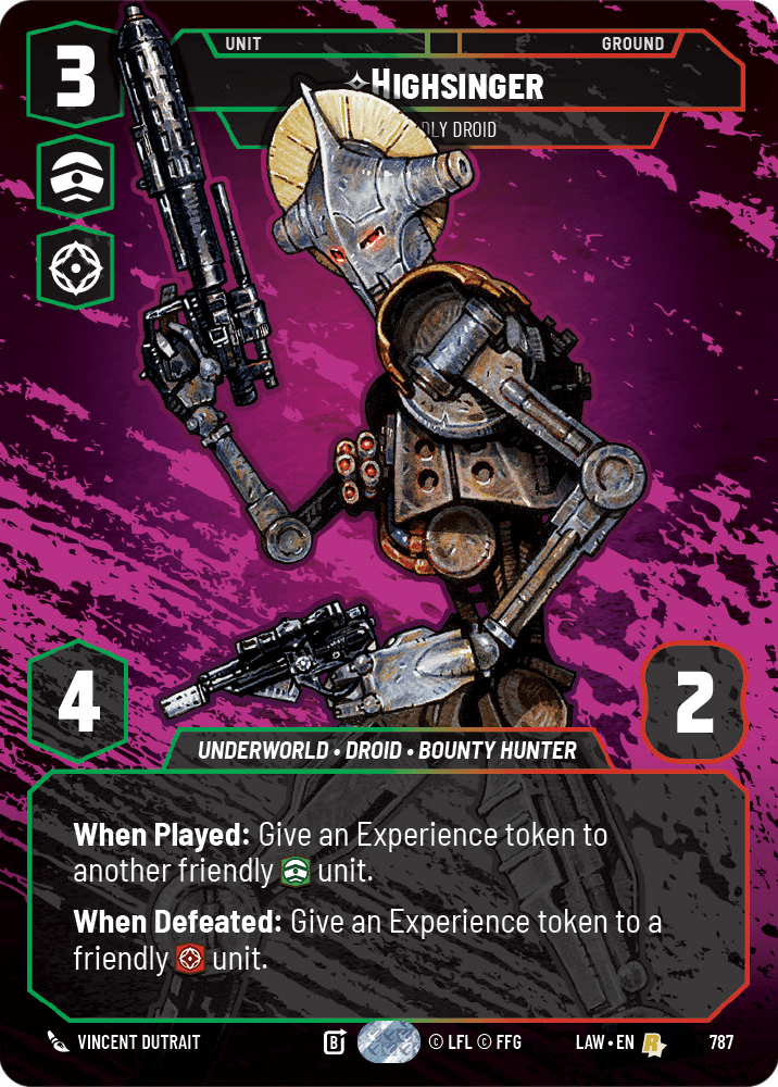 【LAW787/EN】Highsinger - Deadly Droid(Prestige)