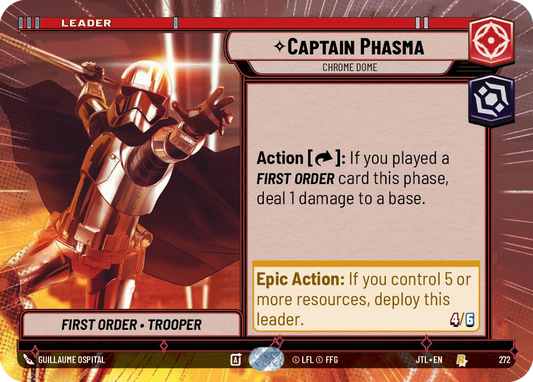 【JTL272/EN】Captain Phasma - Chrome Dome(Hyperspace)