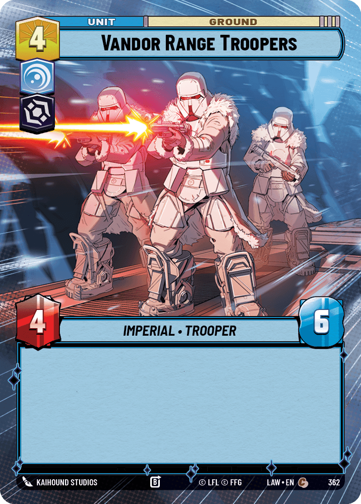 【LAW362/EN】Vandor Range Troopers (Hyperspace)