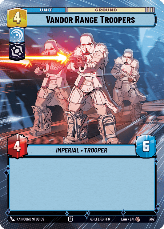 【LAW362/EN】Vandor Range Troopers (Hyperspace)