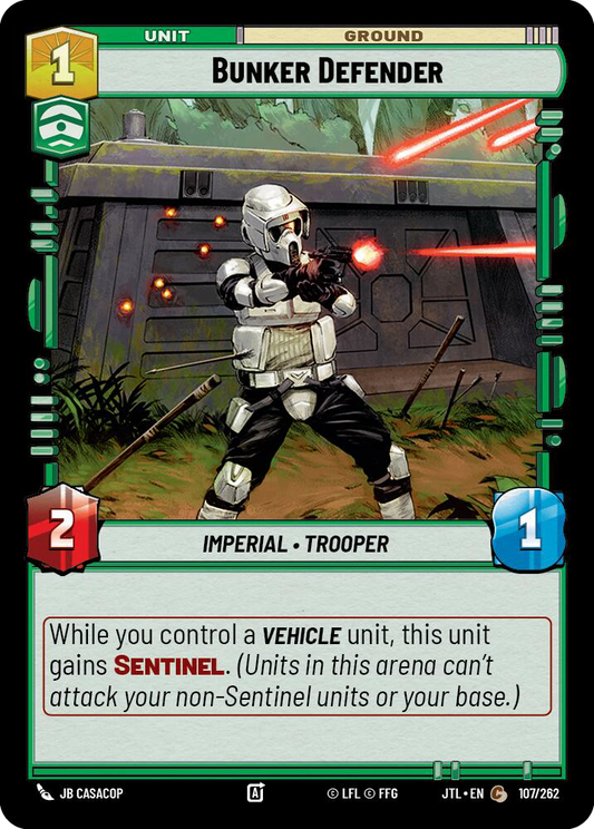【JTL605/EN】Bunker Defender(Foil)