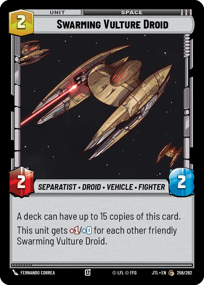 【JTL754/EN】Swarming Vulture Droid(Foil)