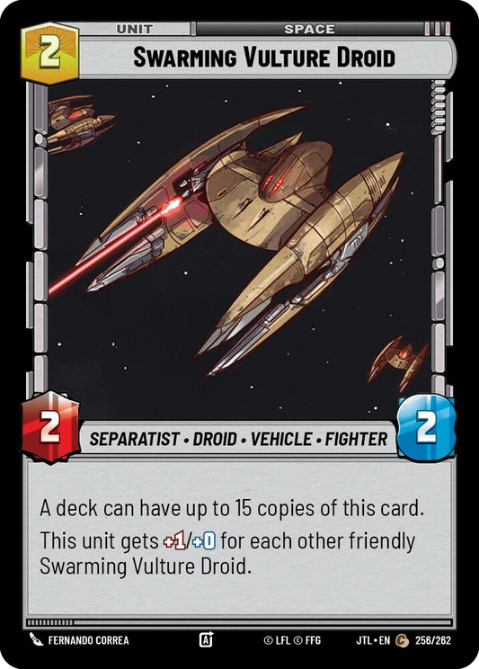 【JTL754/EN】Swarming Vulture Droid(Foil)