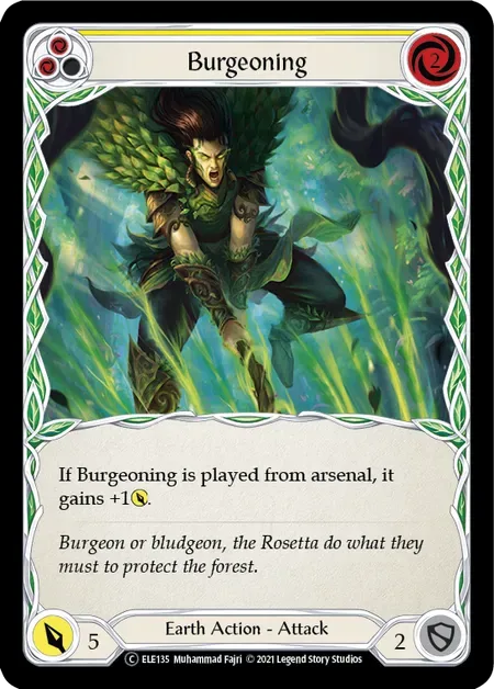 【U-ELE135/EN】Burgeoning[Yellow]