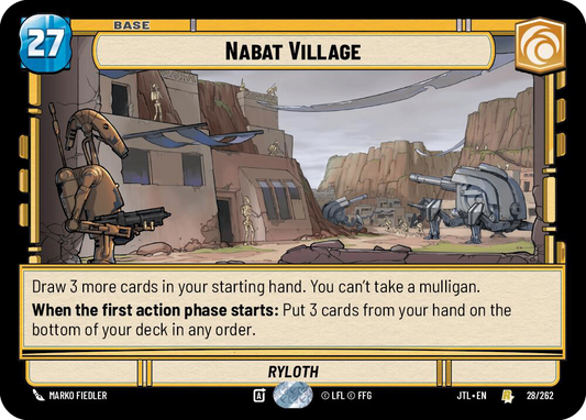 【JTL528/EN】Nabat Village(Foil)