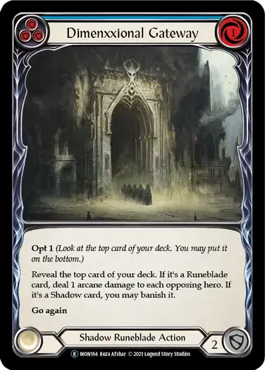 【U-MON164/EN】Dimenxxional Gateway[Blue]