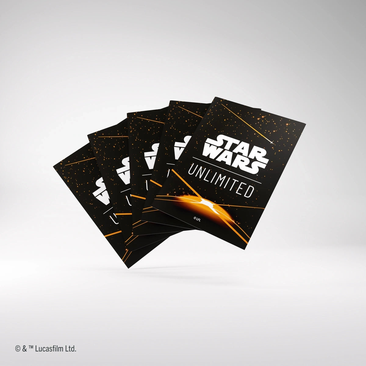 【GAMEGENIC】SWU ART SLEEVES - Card Back Orange※配送方法はゆうパックをご選択ください