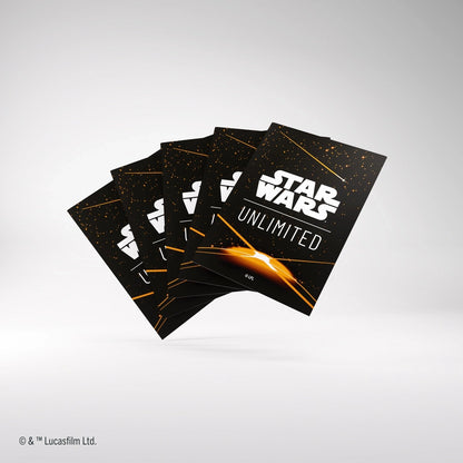 【GAMEGENIC】SWU ART SLEEVES - Card Back Orange※配送方法はゆうパックをご選択ください