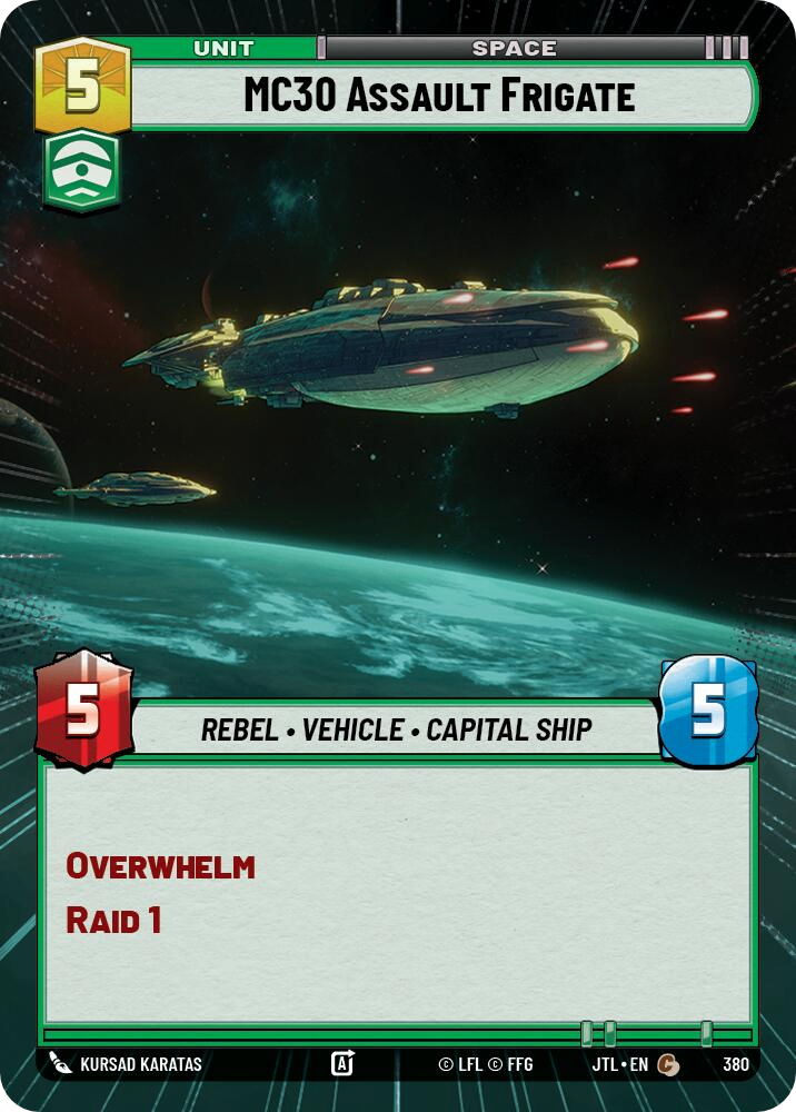 【JTL380/EN】MC30 Assault Frigate(Hyperspace)