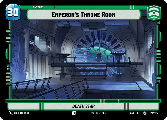 【ASH021/EN】Emperor's Throne Room