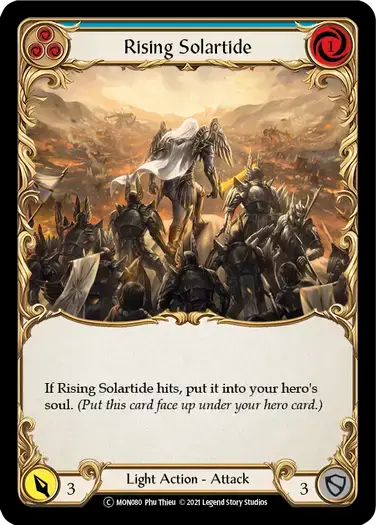 【U-MON080/EN】Rising Solartide[Blue]