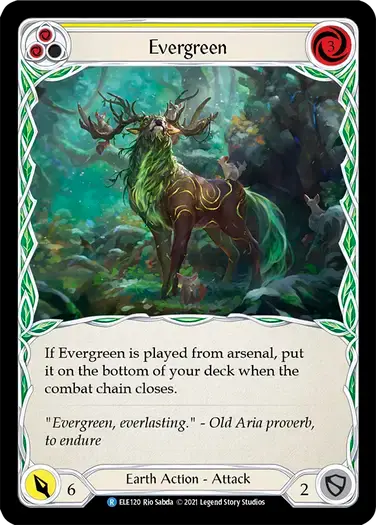 【ELE120/EN/RF】Evergreen[Yellow]