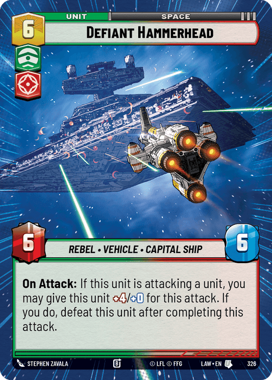 【LAW326/EN】Defiant Hammerhead (Hyperspace)