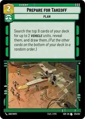 【SOR125/EN】Prepare for Takeoff(FOIL)