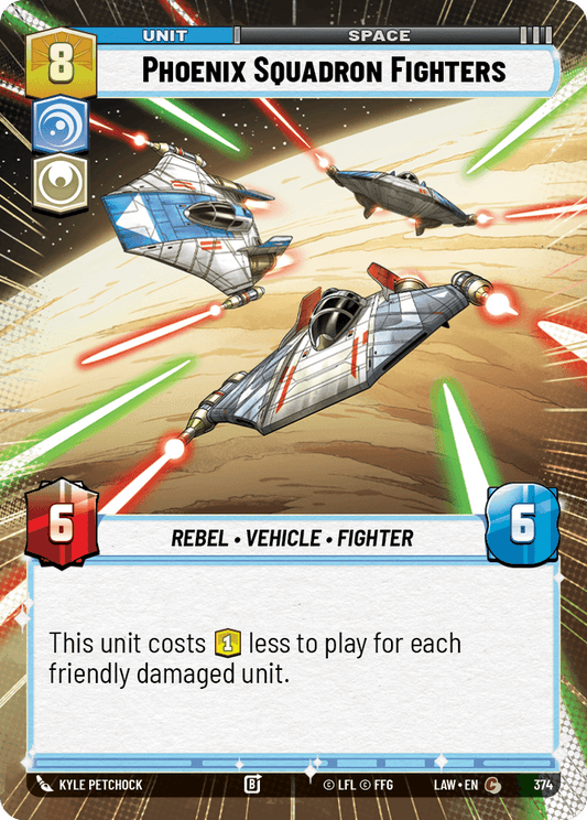 【LAW374/EN】Phoenix Squadron Fighters (Hyperspace)