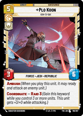 【TWI196/EN】Plo Koon - Koh-to-yah!