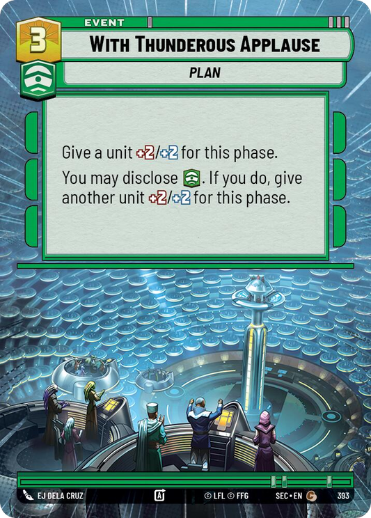 【SEC0393/EN】With Thunderous Applause (Hyperspace)