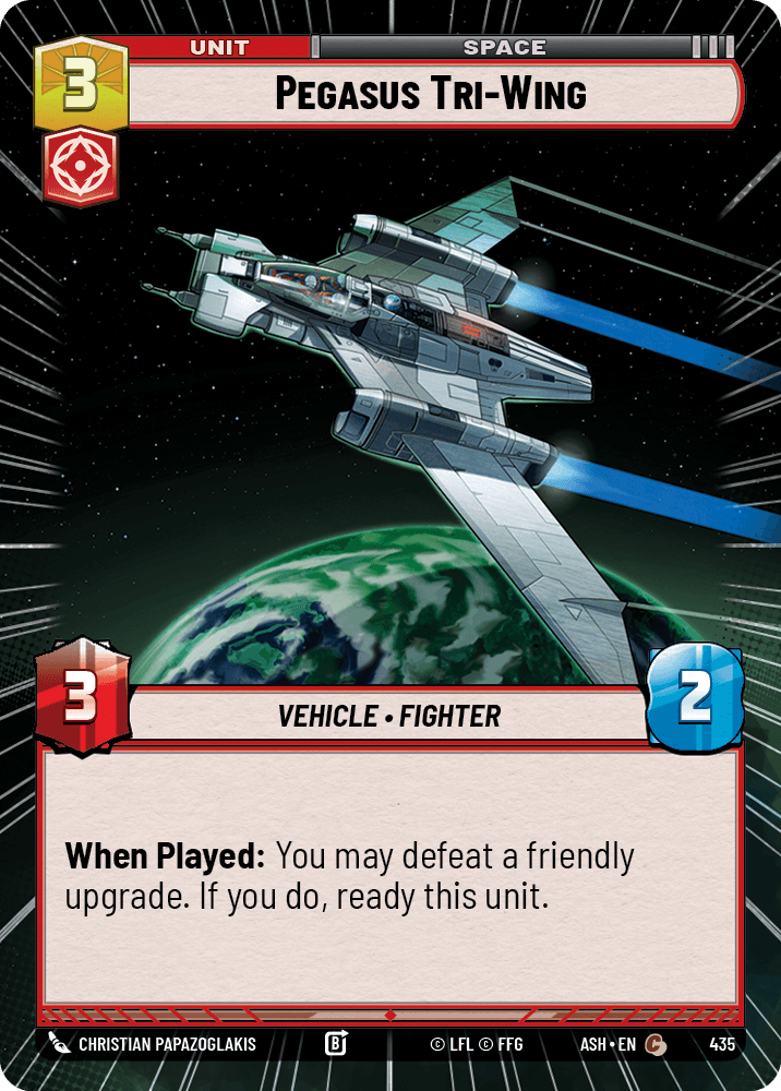 【ASH435/EN】Pegasus Tri-Wing (Hyperspace)