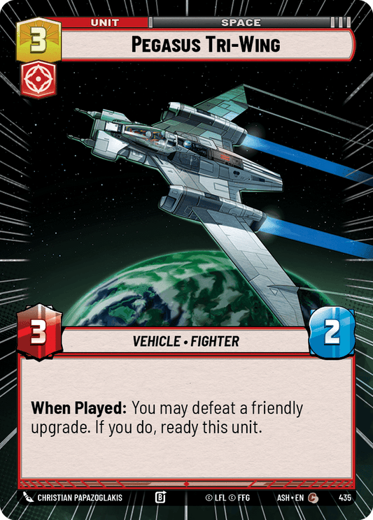 【ASH435/EN】Pegasus Tri-Wing (Hyperspace)