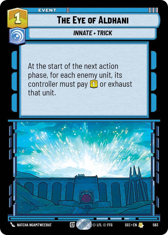 【SEC0583/EN】The Eye of Aldhani (Foil)