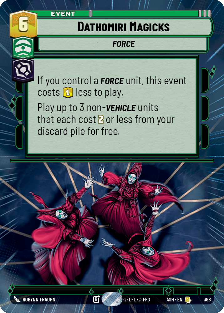 【ASH368/EN】Dathomiri Magicks (Hyperspace)
