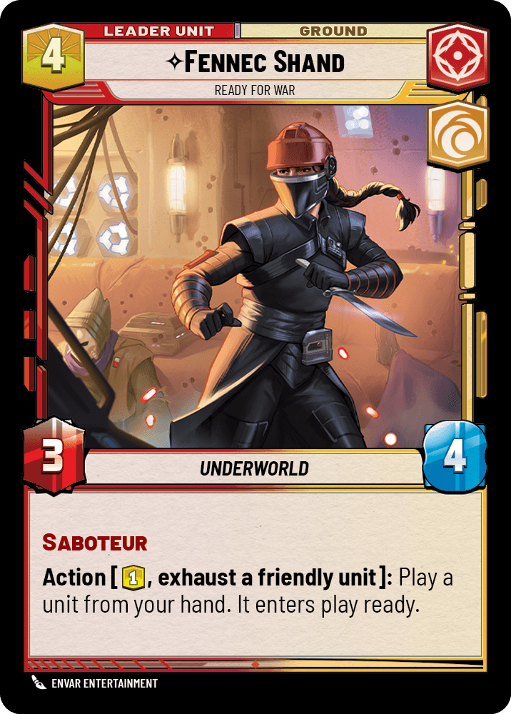 【ASH002/EN】Fennec Shand - Ready for War
