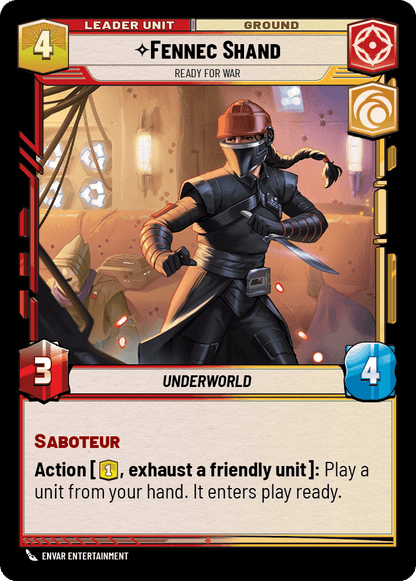 【ASH002/EN】Fennec Shand - Ready for War
