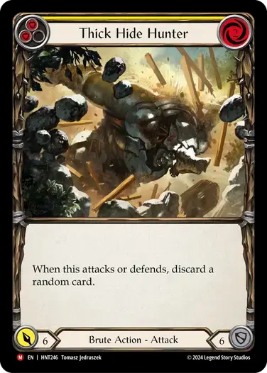 【HNT246/EN】Thick Hide Hunter/厚皮の狩人