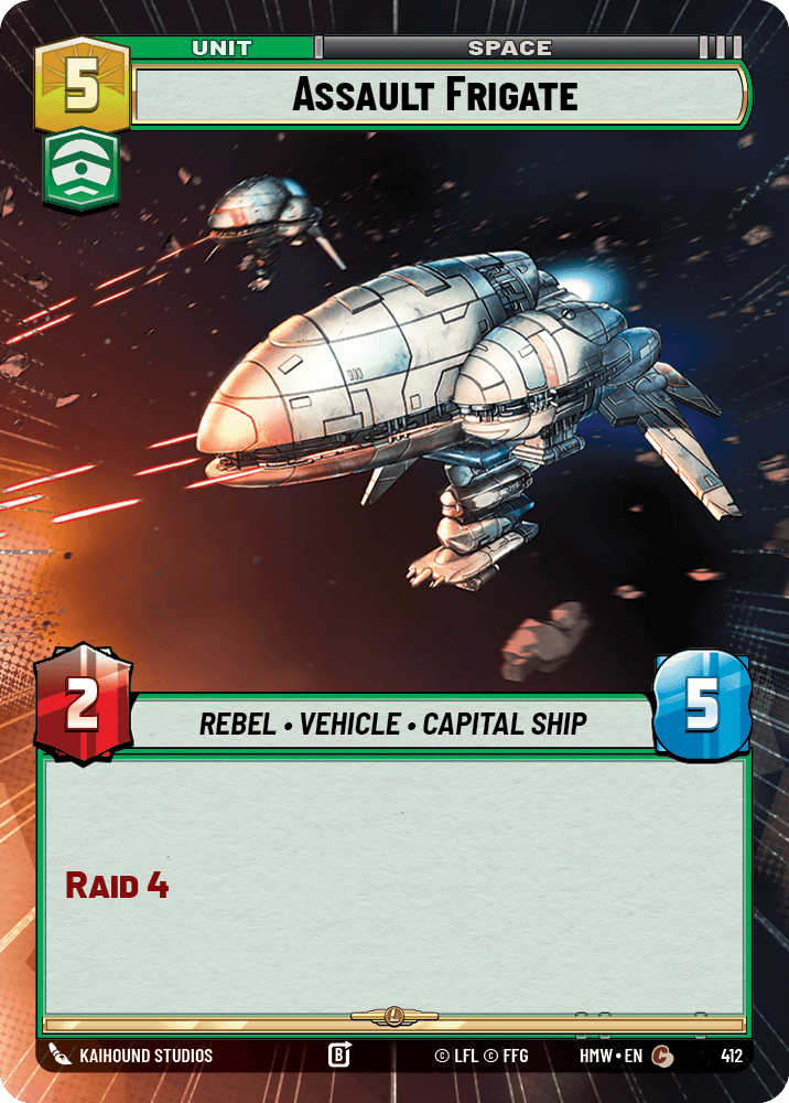【HMW412/EN】Assault Frigate（HYPERSPACE）