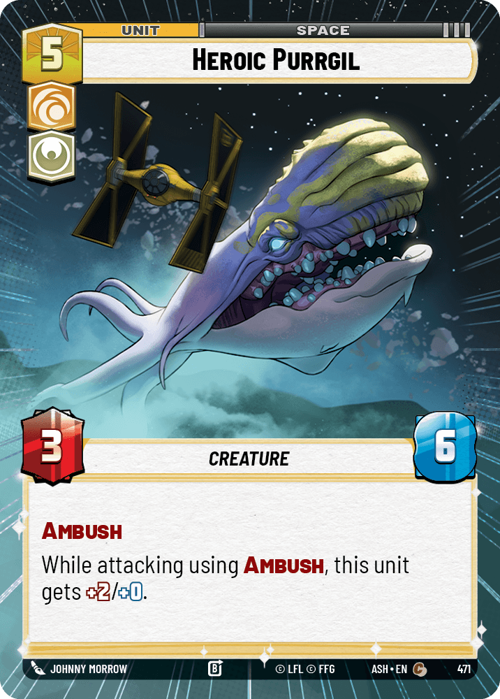 【ASH471/EN】Heroic Purrgil (Hyperspace)