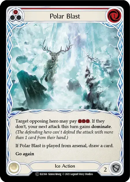 【U-ELE166/EN】Polar Blast[Red]