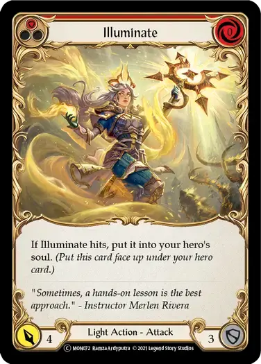 【U-MON072/EN】Illuminate[Red]