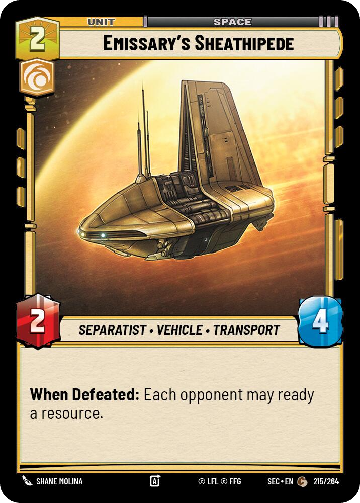 【SEC0215/EN】Emissary's Sheathipede