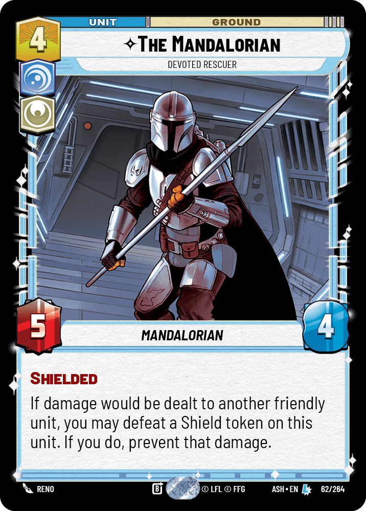 【ASH062/EN】The Mandalorian - Devoted Rescuer