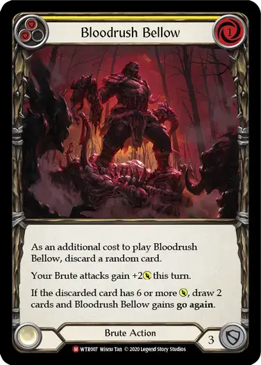 【傷あり特価】【U-WTR007/EN】Bloodrush Bellow