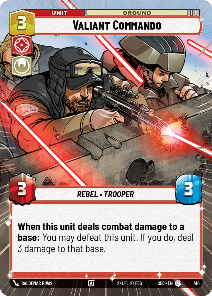 【SEC0414/EN】Valiant Commando (Hyperspace)