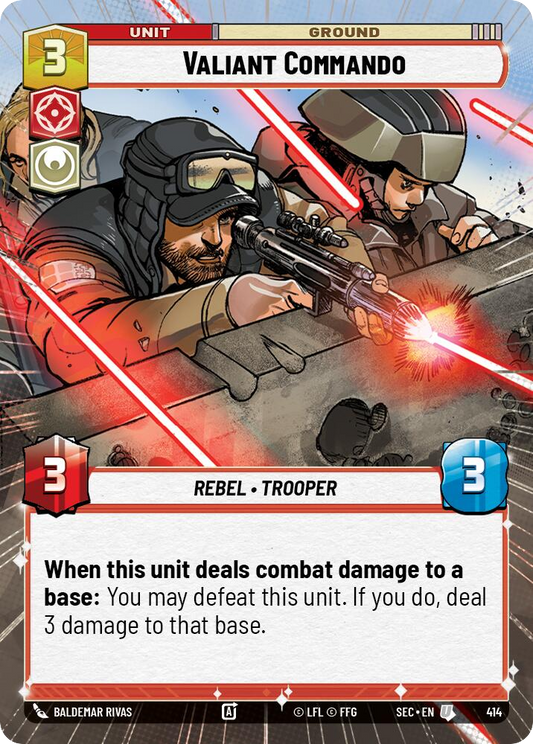 【SEC0414/EN】Valiant Commando (Hyperspace)