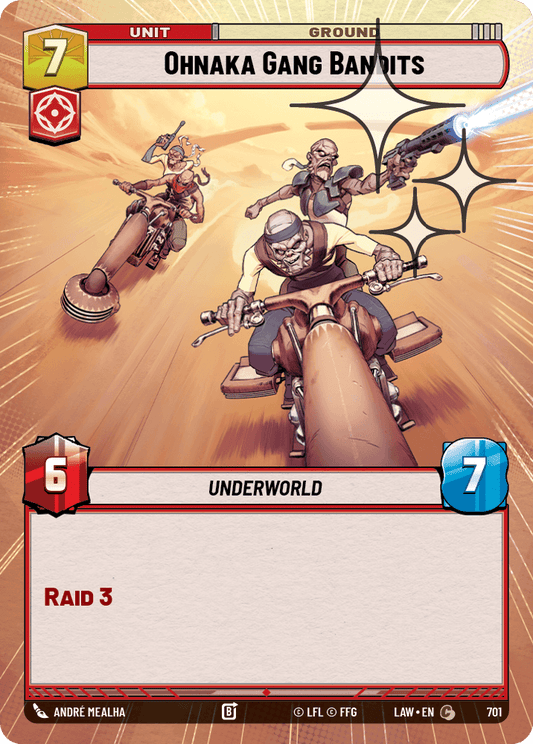 【LAW701/EN】Ohnaka Gang Bandits (Hyperspace/Foil)