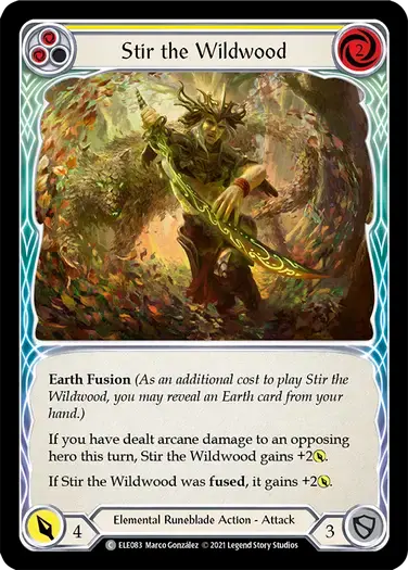 【ELE083/EN/RF】Stir the Wildwood[Yellow]