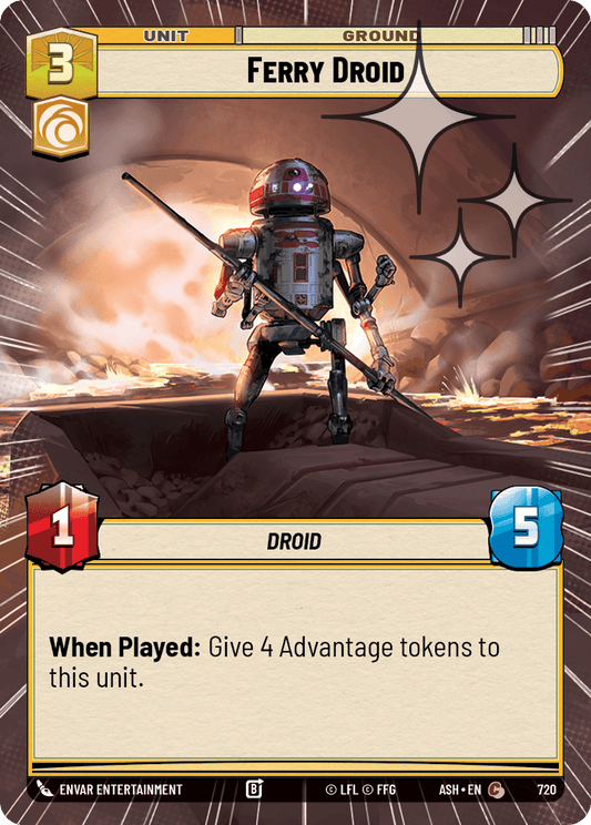 【ASH720/EN】Ferry Droid (Hyperspace/Foil)