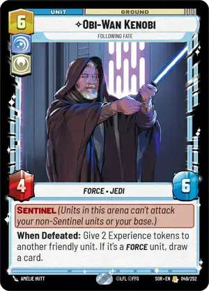 【SOR049/EN】Obi-Wan Kenobi - Following Fate(FOIL)