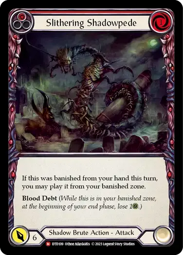 【DTD109/EN】Slithering Shadowpede