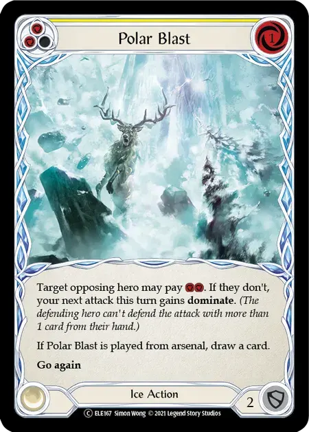 【U-ELE167/EN】Polar Blast[Yellow]