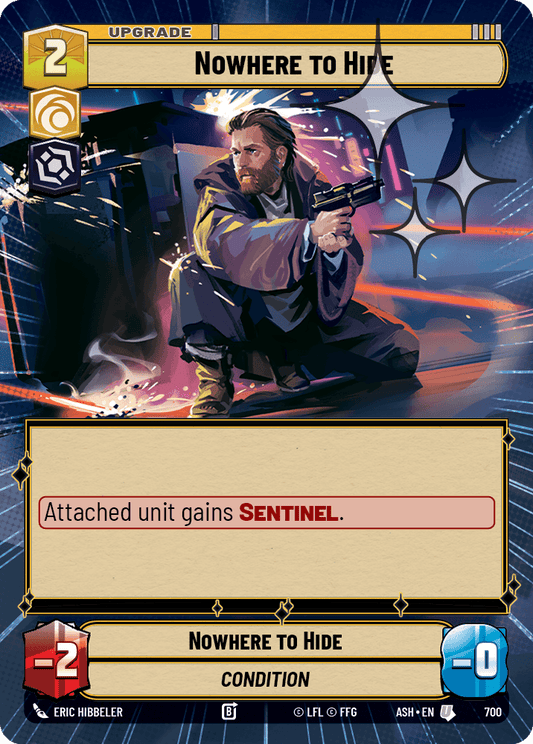 【ASH700/EN】Nowhere to Hide (Hyperspace/Foil)