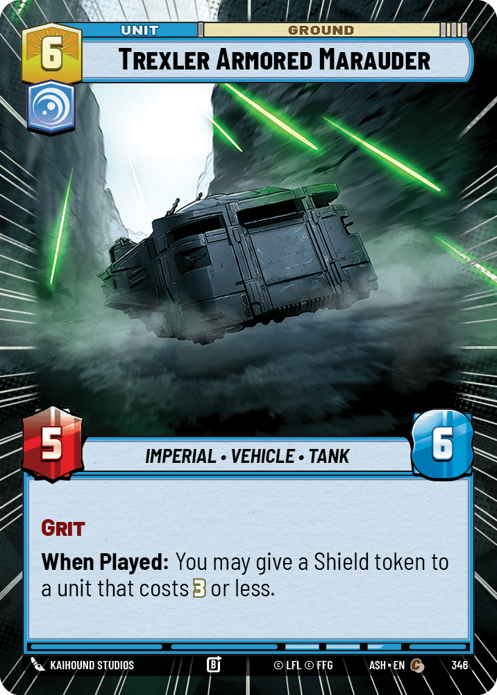 【ASH346/EN】Trexler Armored Marauder (Hyperspace)