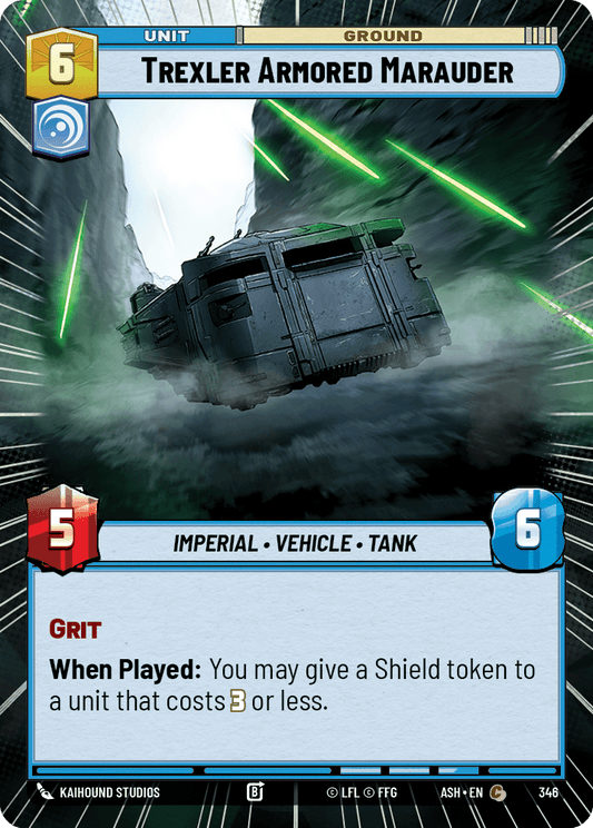 【ASH346/EN】Trexler Armored Marauder (Hyperspace)