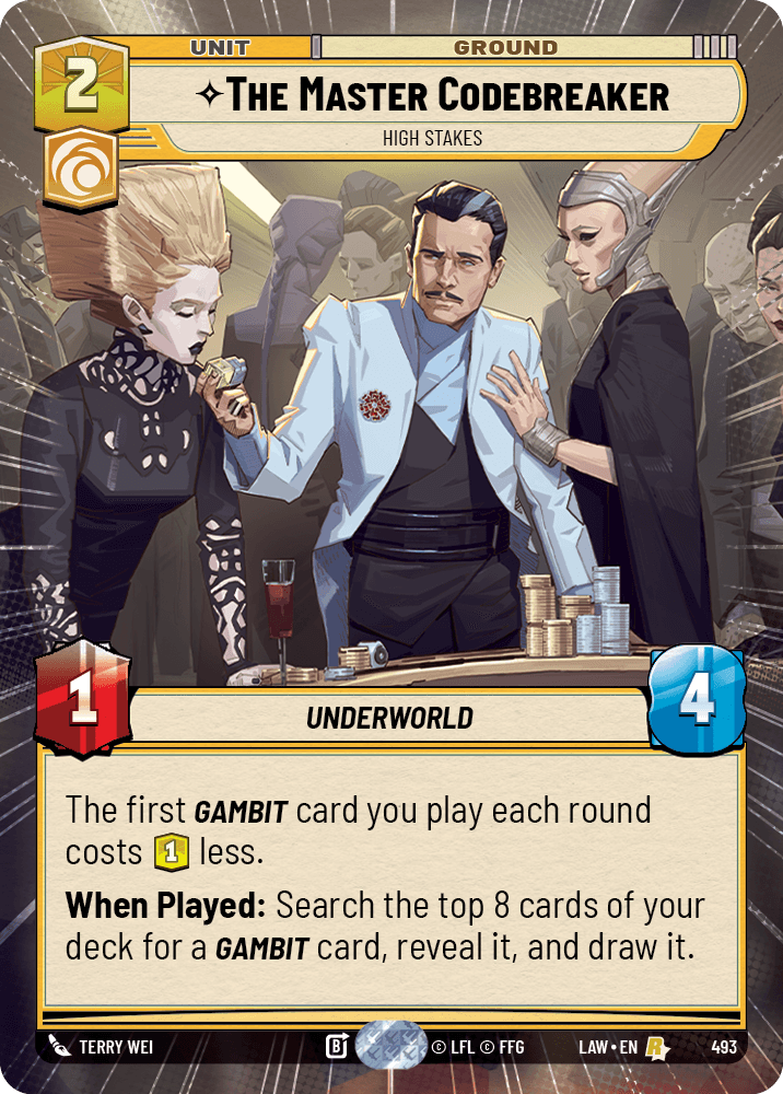 【LAW493/EN】The Master Codebreaker - High Stakes (Hyperspace)