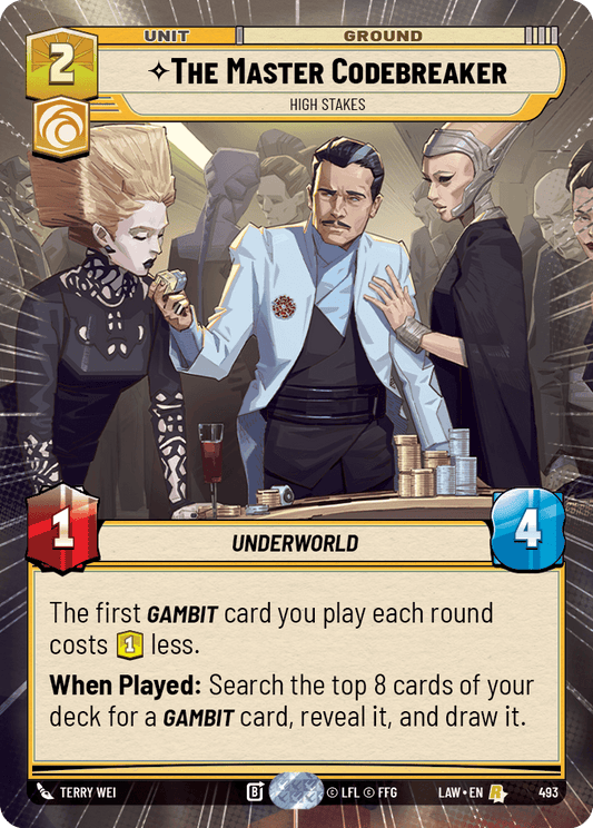 【LAW493/EN】The Master Codebreaker - High Stakes (Hyperspace)