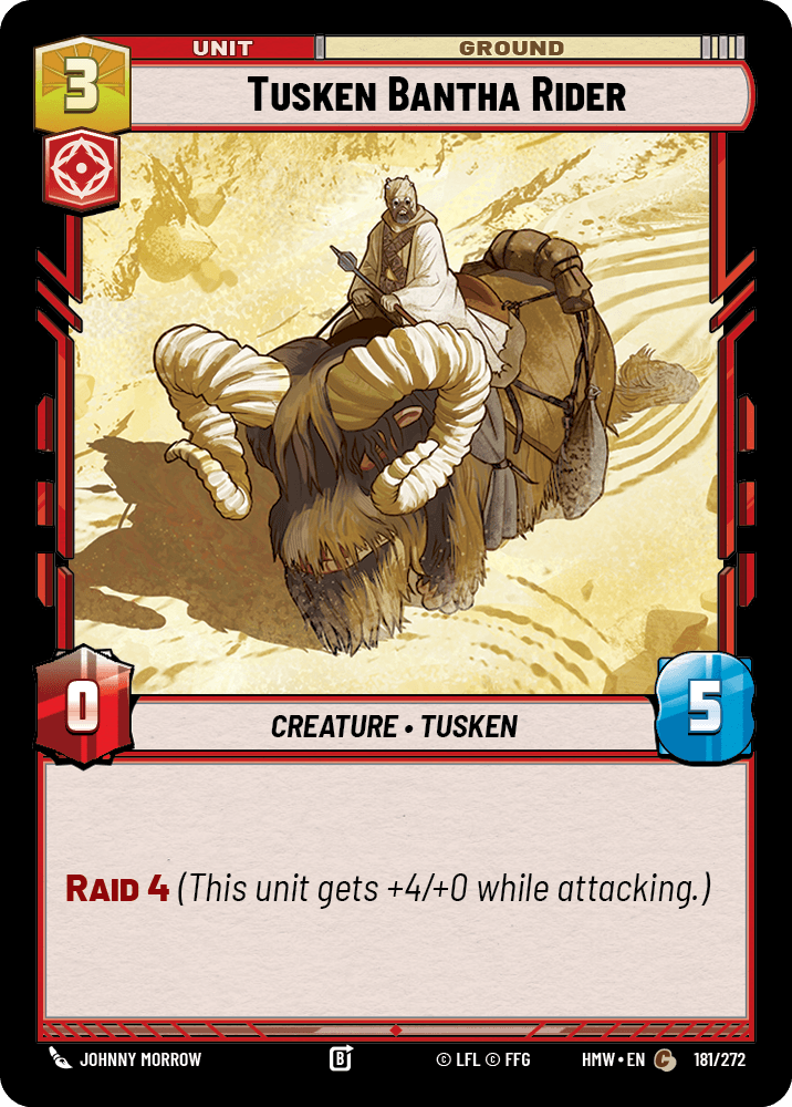 【HMW181/EN】Tusken Bantha Rider