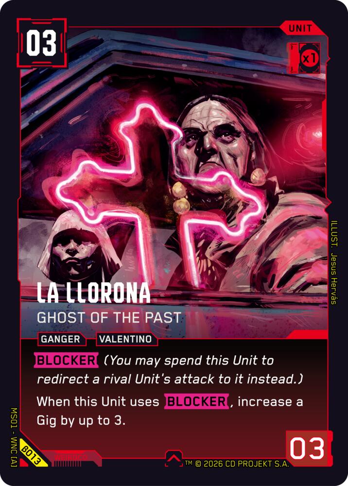 【WNCBβ013/EN】La Llorona: Ghost of the Past